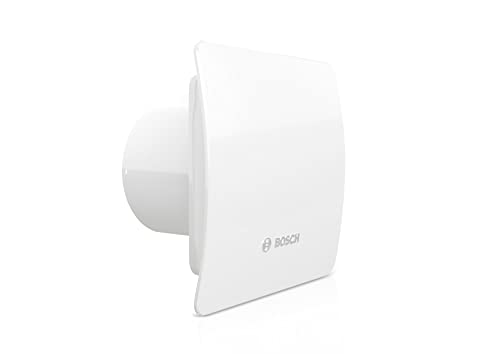Bosch Aspiratore da bagno 1500 W 100 - Ventilatore da Bagno e Toilette per Combattere Muffa e Umidità - Con Collegamento all'Interruttore della Luce - Diametro da 100mm