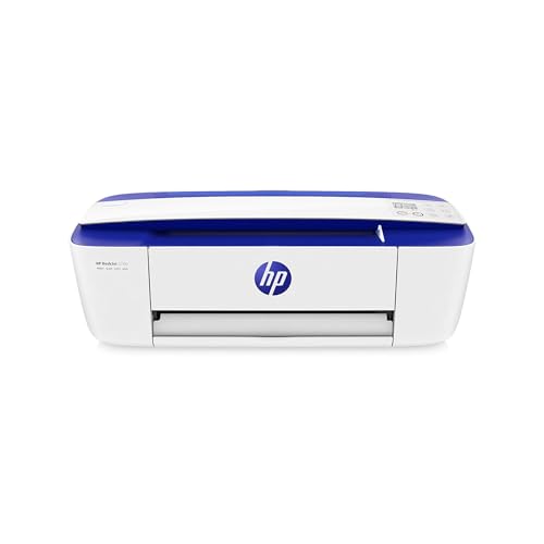 HP Smart DeskJet 3760 T8X19B Stampante Fotografica Multifunzione A4, Scroll Scan, Wi-Fi Direct, No Stampa Fronte/Retro Automatica, 4 Mesi di HP Instant Ink Inclusi, Blu