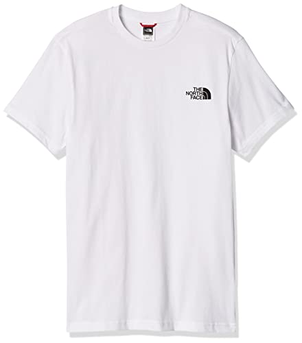 The North Face T-Shirt a Maniche Corte Simple Dome, Uomo, TNF White, M