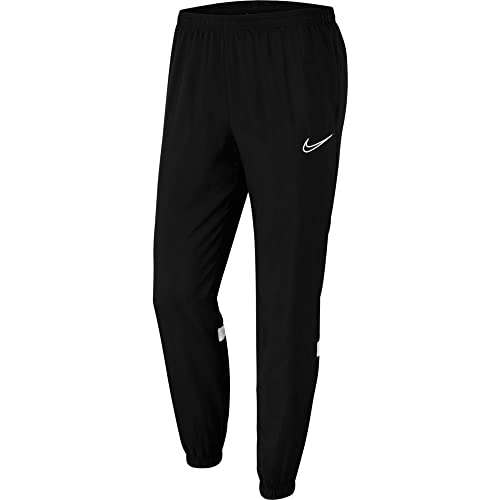 Nike Dri-Fit Academy, Pantaloni Sportivi Unisex-Adulto, Nero/Bianco/Bianco/Bianco, M