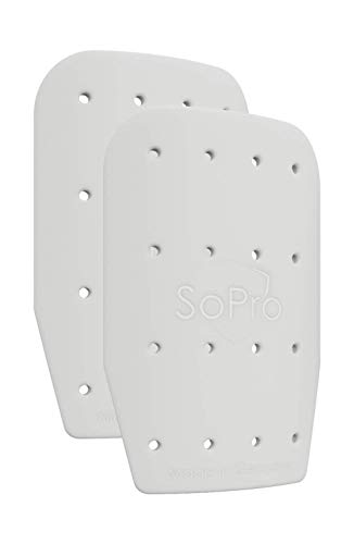 SoPro Mini parastinchi per bambini, adulti - 120 x 80 x 5 mm - leggero, piccolo, antiscivolo, inodore - Nessuna protezione - Made in Germany