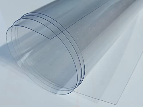 Lastre in policarbonato 2050 x 1250 x 0,75 mm trasparente piastra incolore