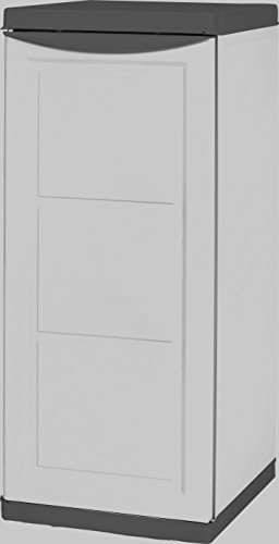 Trioplast Mobile Portabombole in Resina Grigio con Rifiniture Nere per Esterni Campeggio Camping scampagnata PIC nic Pratico e Funzionale Dimensioni L 39 x P 45 x H 93