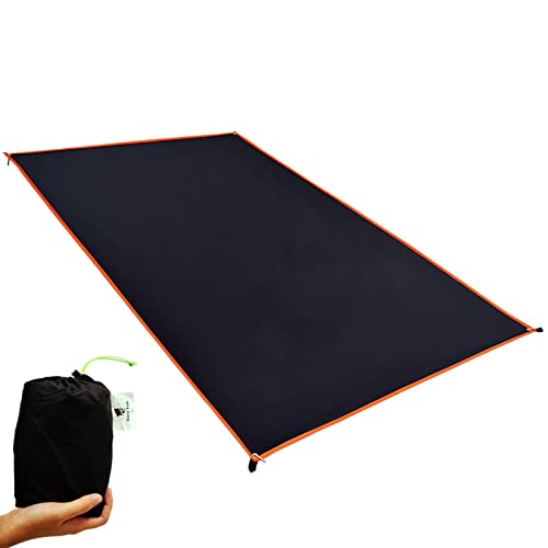 GEERTOP® Telo Pavimento per Tenda da Campeggio impermeabile leggero - 210 x 180 cm - 3 Personas - per Escursionismo e Pic-nic ( 300 g ) XXL