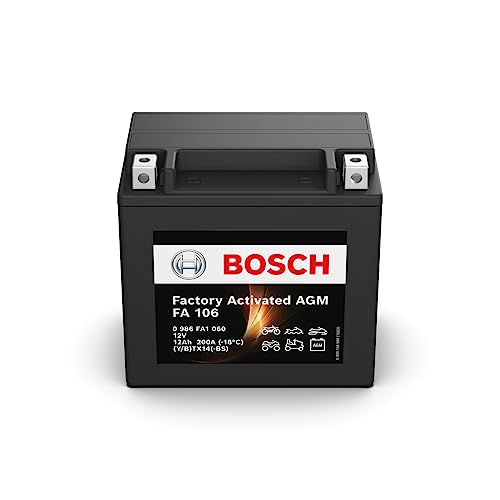 Bosch - Batteria di avviamento per Moto, 12 Ah, 200 A, Tecnologia al Gel