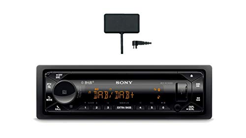 Sony MEX-N7300KIT - Autoradio CD, Ricez. DAB/DAB+, Microfono Esterno, Controllo Vocale Siri Eyes Free e Android, NFC, Dual Bluetooth, USB