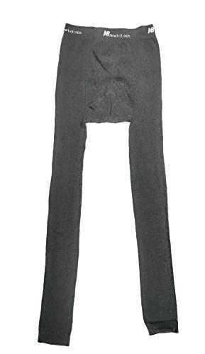 New Balance Calzamaglia Termica Uomo Pantaloni Invernali Uomo in Caldo Cotone Abbigliamento Termico Sci Pantalone Invernale Misure S M L XL Intimo Termico Design Ergonomico Sport (L, Grigio)