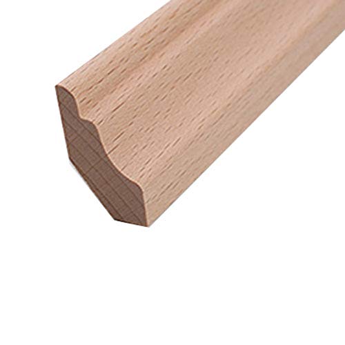 Ross Battiscopa in legno massiccio 30 x 17 mm abete grezzo 50 metri