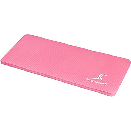 ProSourceFit - Cuscino per ginocchio per yoga, spessore 1,27 cm, colore: Rosa