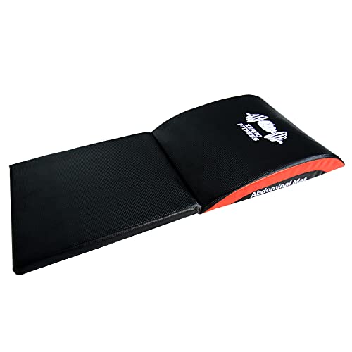 CCLIFE Ab Mat Ab Tappetino Addominale tappetini per Il Fitness, Sit Up Support Pad-ZERRO