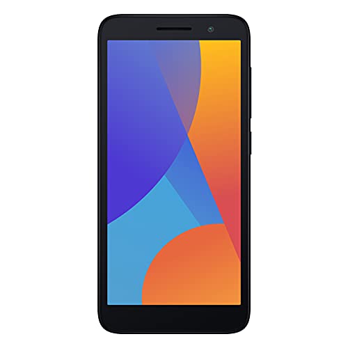 Alcatel 1 2021 - Smartphone 4G Dual Sim, Display 5', 8 GB, 1GB RAM, Camera, Android 11, Batteria 2000 mAh, Nero (Volcano Black) [Italia]