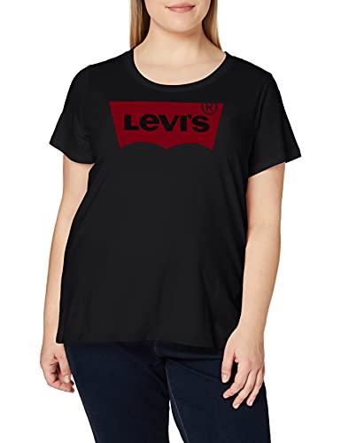 Levi's PL Perfect Tee Mineral Black T-Shirt, 2X Donna