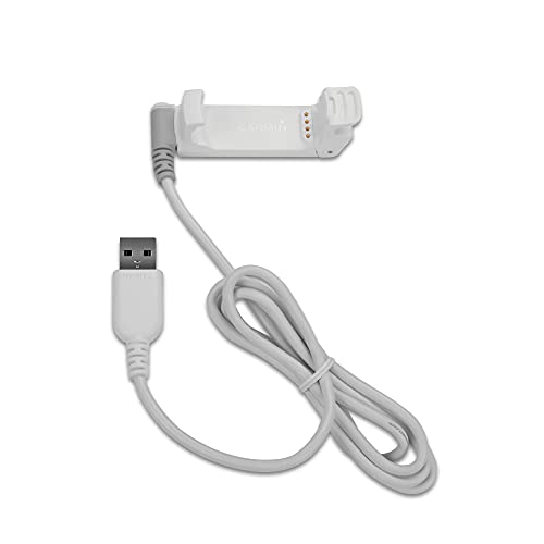 Garmin Clip di Ricarica con Presa USB per Forerunner 220, Bianco