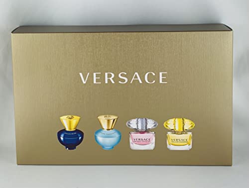 Versace - Set di 4 mini profumi da 5 ml ciascuno