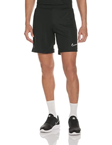 Nike Dri-Fit Academy, Pantaloncini da Calcio Unisex-Adulto, Nero/Bianco/Bianco/Bianco, M