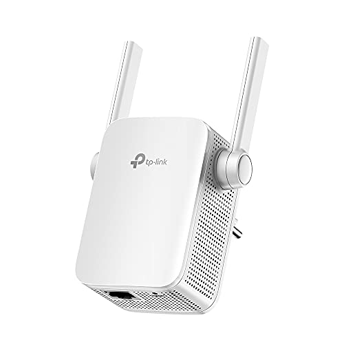 TP-Link Ripetitore WiFi Wireless, Velocità Dual Band AC1200, WiFi Extender e Access Point, Compatibile con Modem Fibra e ADSL, fino a 1.2Gbps (RE305), Bianco