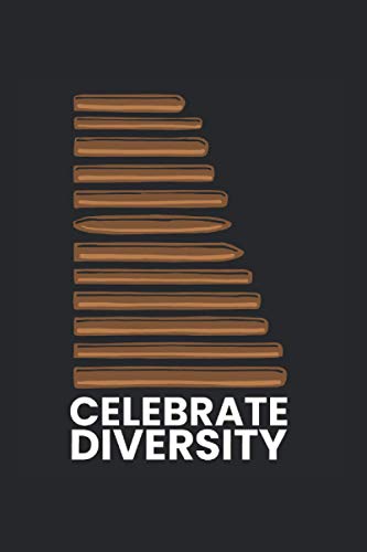 Celebrate Diversity Cigars Bars Jersey: Meditation ,Yoga Notebook,Spirituel ,6x9 Inch