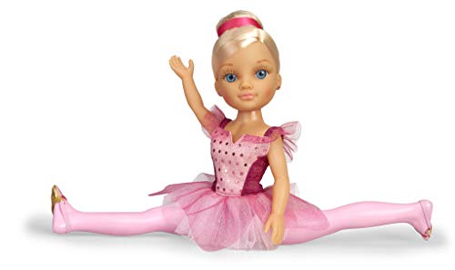 Nancy-Un Giorno da Ballerina, Bambola con tutù Glitterato e Punte di Danza Classica, Bambine dai 3 Anni Giocattolo, Colore Assortito, 700015543
