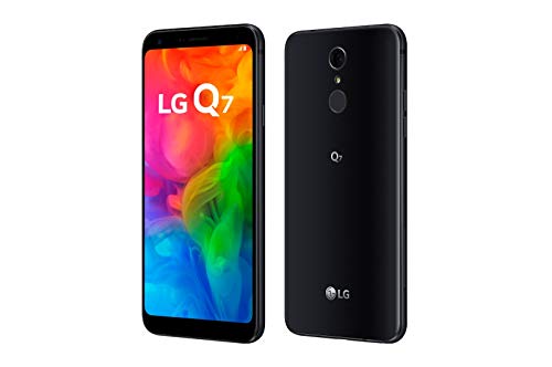LG Q7 LM-Q610FM - Smartphone 14 cm (5,5'), 3 GB, 32 GB, 13 MP, Android 8.1, colore: nero [Versione esterna, Non include NFC]