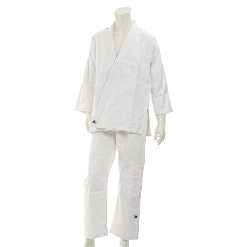 adidas - Kimono da Judo, Unisex, Anzug Judo Unifrom Training, Bianco Lucido