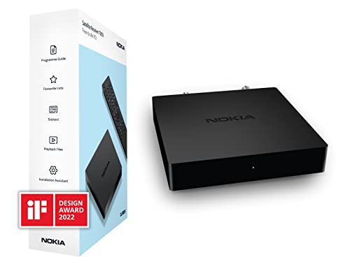Ricevitore satellitare Nokia 7000, HD, ricevitore satellitare, con telecomando, HDTV, Dolby Digital Plus, HDMI, Scart, USB 2.0, Audio digitale (coassiale), Set-Top-Box
