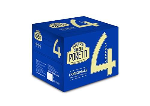 Birra Birrificio Angelo Poretti 4 Luppoli L'Originale, 20 bottiglie 50cl