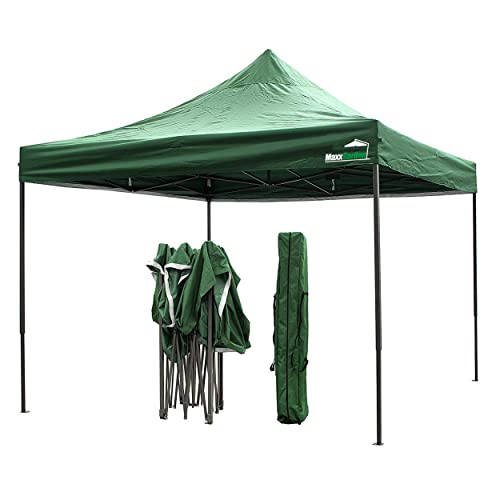 MaxxGarden Gazebo 3x3 pieghevole impermeabile - Tenda da giardino - Pop-Up - Protezione UV 50+ - Verde