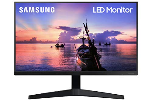 Samsung Monitor LED T35F (F24T352), Flat, 24', 1920 x 1080 (Full HD), IPS, Bezeless, 75 Hz, 5 ms, FreeSync, HDMI, D-Sub, Eye Saver Mode, Dark Blue Grey