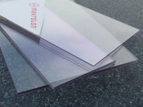 Policarbonato piastra UV varie dimensioni, spessori, trasparente (2-20 mm) un'ampia selezione PC incolore alt -intech® (1000 x 600 mm, 3 mm)