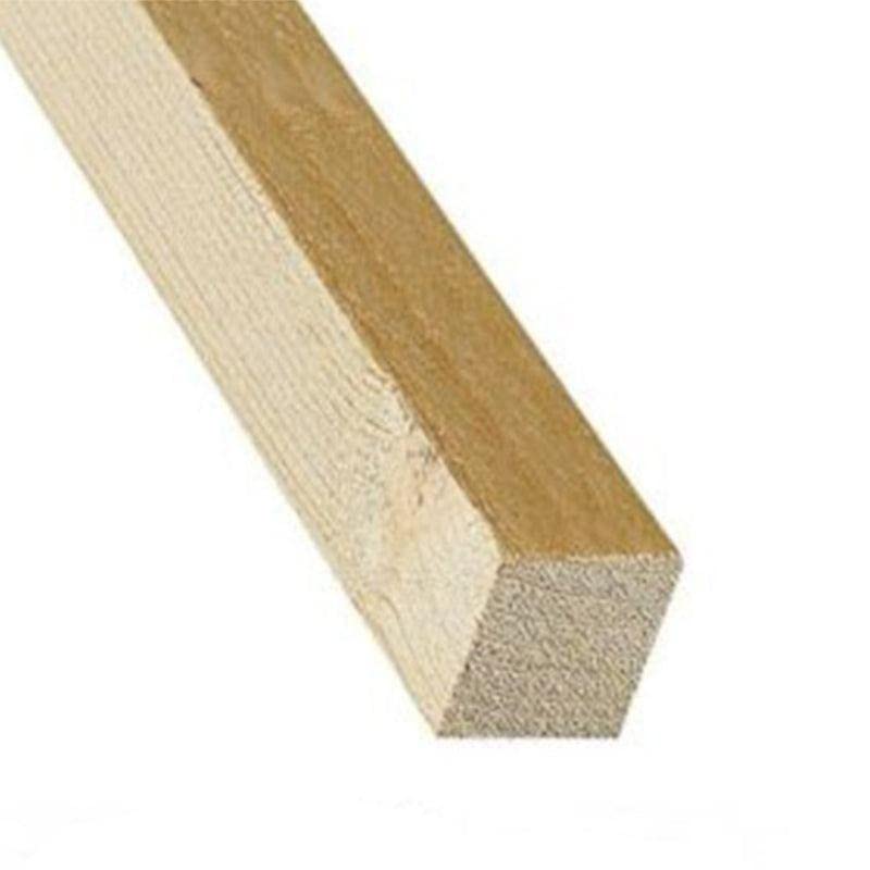 Morali abete carpenteria grezzi 48 x 48 x 2000 mm / 10 pz.