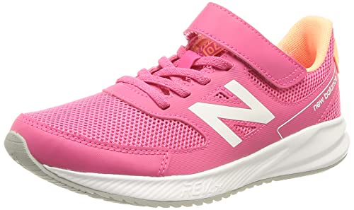 New Balance 570 v3 Bungee Lace with Hook And Loop Top Strap, Scarpe da Ginnastica, Pink, 38 EU