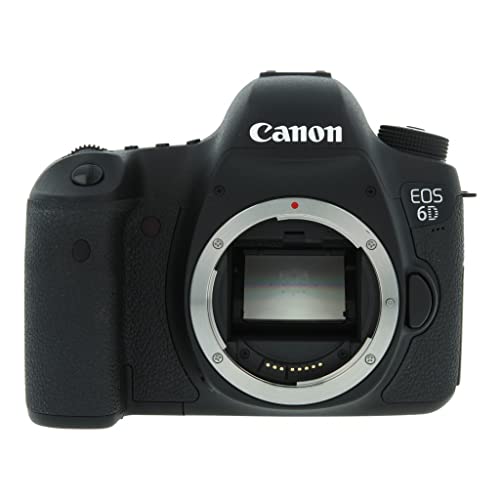 Canon EOS 6D Body Fotocamera Reflex Digitale, 20.2 Megapixel, Nero [Versione EU]