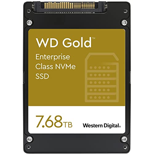 WD BLACK Gold 7,68 TB PCIe Gen 3 Enterprise SSD, Resistenza elevata: 11.200 TBW