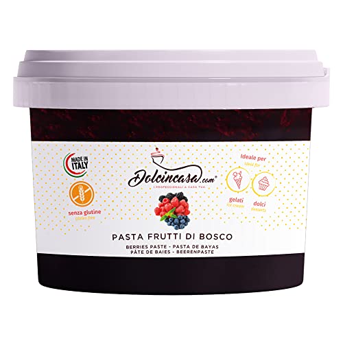 Pasta Gelato ai Frutti di Bosco - Prodotti per Gelati alla Frutta 500 g