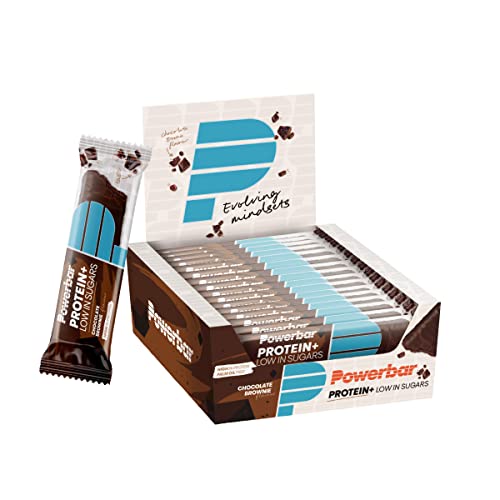 Powerbar Protein Plus Low Sugar Chocolate Brownie 16x35g - Barrette Proteiche a Basso Contenuto di Zuccheri