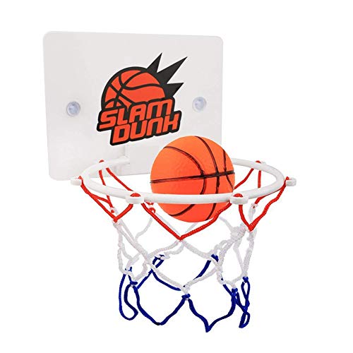 Outtybrave Mini gioco di pallacanestro con bordo interno mini canestro da basket in ufficio, sala da giardino, sala da basket per bambini
