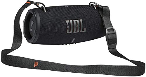 JBL Xtreme 3 - Altoparlante impermeabile portatile wireless con Bluetooth con cavo di ricarica, in nero