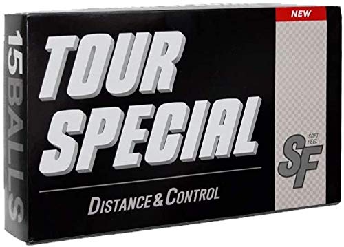 Srixon Tour Special SF, Palline a 4 Strati da Golf Unisex-Adulto, Bianco, M