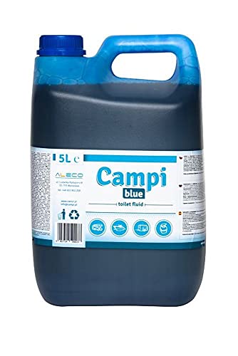 CAMPI blue 5l liquido sanitario per wc chimico camper