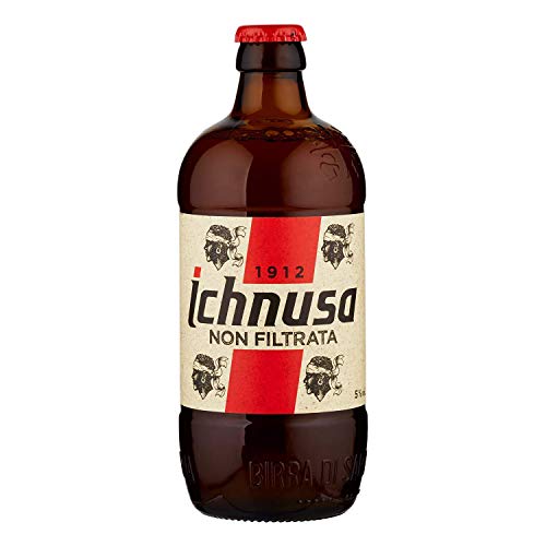 5 bottiglie birra ICHNUSA NON FILTRATA 0,5 L