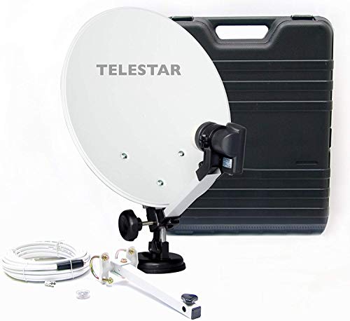 Telestar 35 Parabola satellitare da campeggio, Bianco, 35 cm (13.7 pollici)