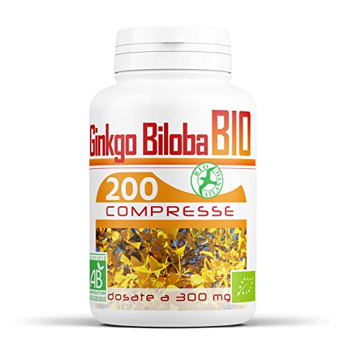Ginkgo Biloba Bio -300mg - 200 compresse