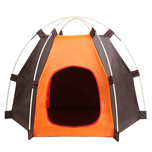 Tende da compagnia portatile pieghevole anti-ultravioletto impermeabile resistente a pioggia cani gatti casa letto per l'estate al coperto viaggio di campeggio all'aperto