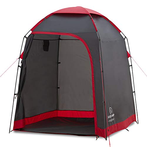 Justcamp Freeport tenda docchia da campeggio e spogliatoio (2m di altezza), cabina docchia