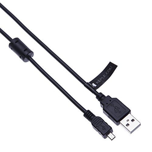 Cavo di alimentazione USB Compatibile con Sony DSC-W800 DSCW800 / DSCH300 | Fotocamera digitale Nikon Coolpix L340 / A10 / B500 | Sostituzione di Data Sync e Photo Transfer