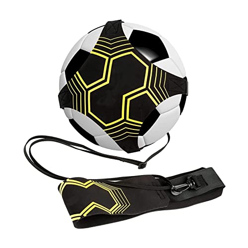 SIMEIXI Cintura da allenamento da calcio, attrezzatura da allenamento da calcio per una persona con cintura regolabile per bambini e adulti