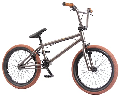 KHE - Bicicletta BMX COPE AM da 20 pollici, brevettata Affix 360°, solo 10,8 kg, colore: Antracite
