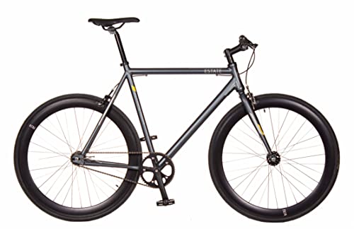 Bici Fixie/Single Crest Estate Grigio Alluminio, Taglia XS - XXL (M 54)