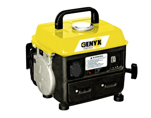 Genyx G800-2 - Gruppo elettrogeno da cantiere, potenza 720 W