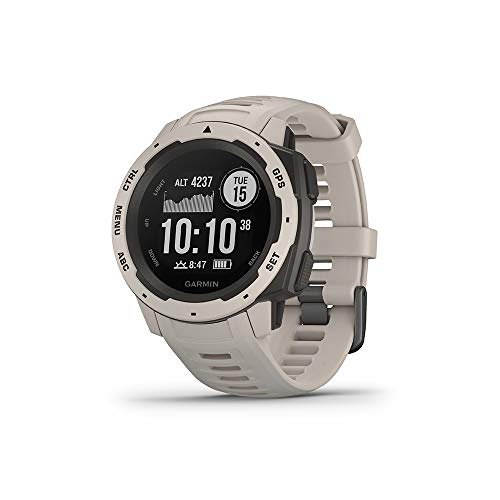 Garmin Instinct Tundra Sportwatch GPS, Regular, Bianco